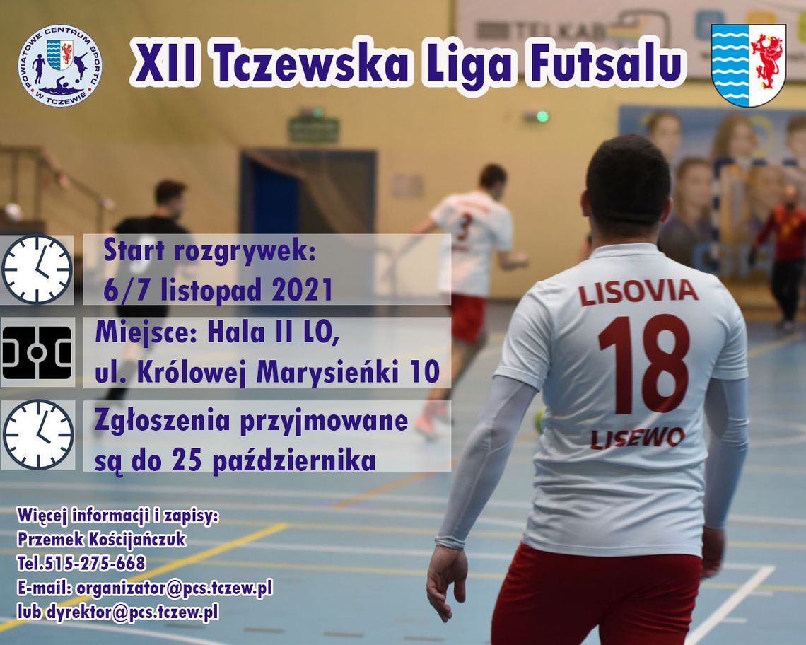Tczew: Wraca Liga Futsalu Powiatu Tczewskiego