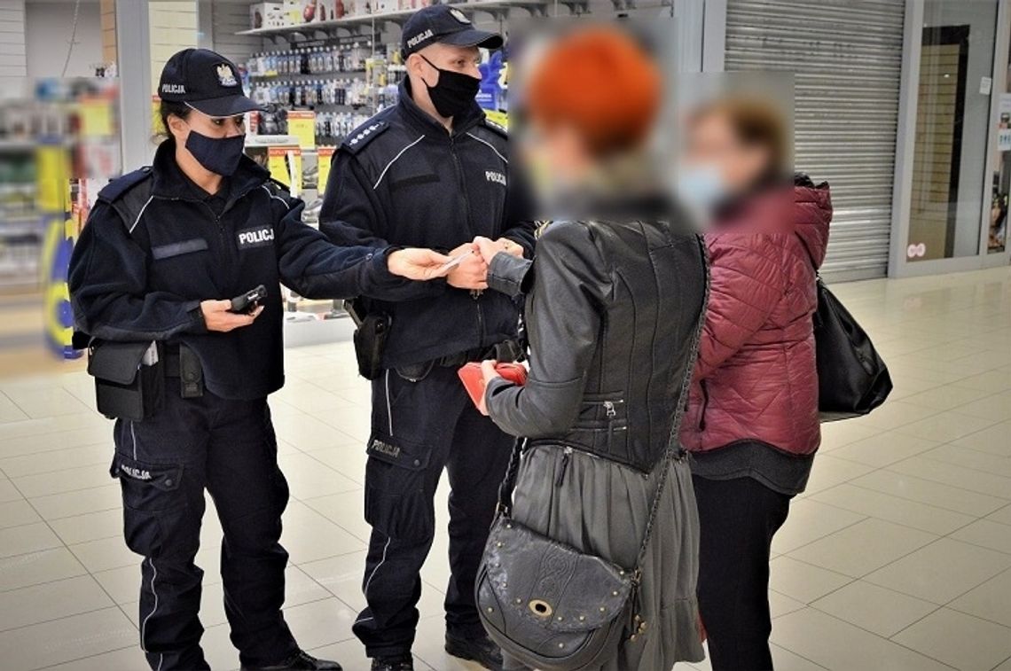 Tczewska policja sprawdza, czy mieszkańcy przestrzegają obostrzeń