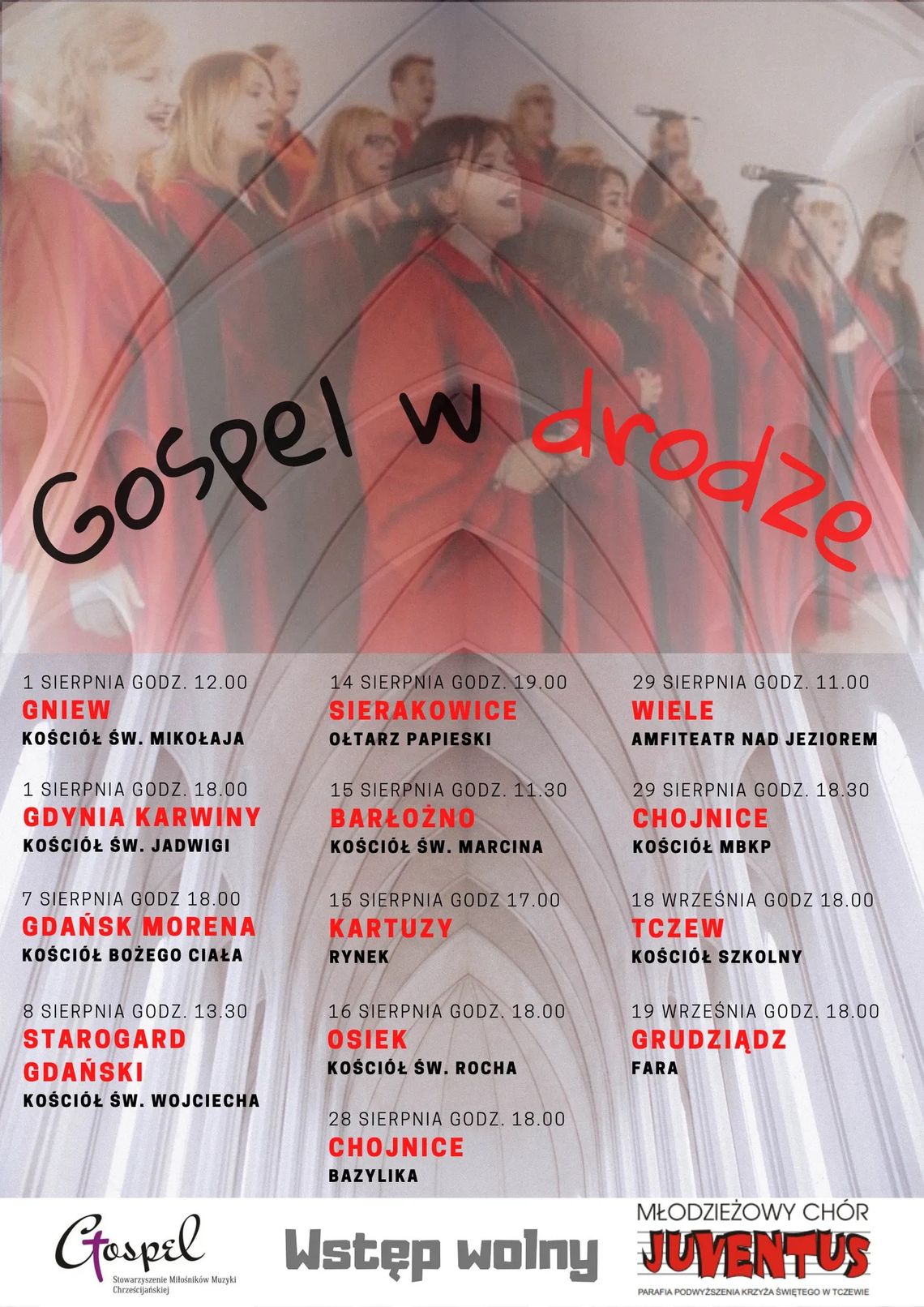 Tczewski chór w trasie koncertowej z muzyką gospel [ROZMOWA]