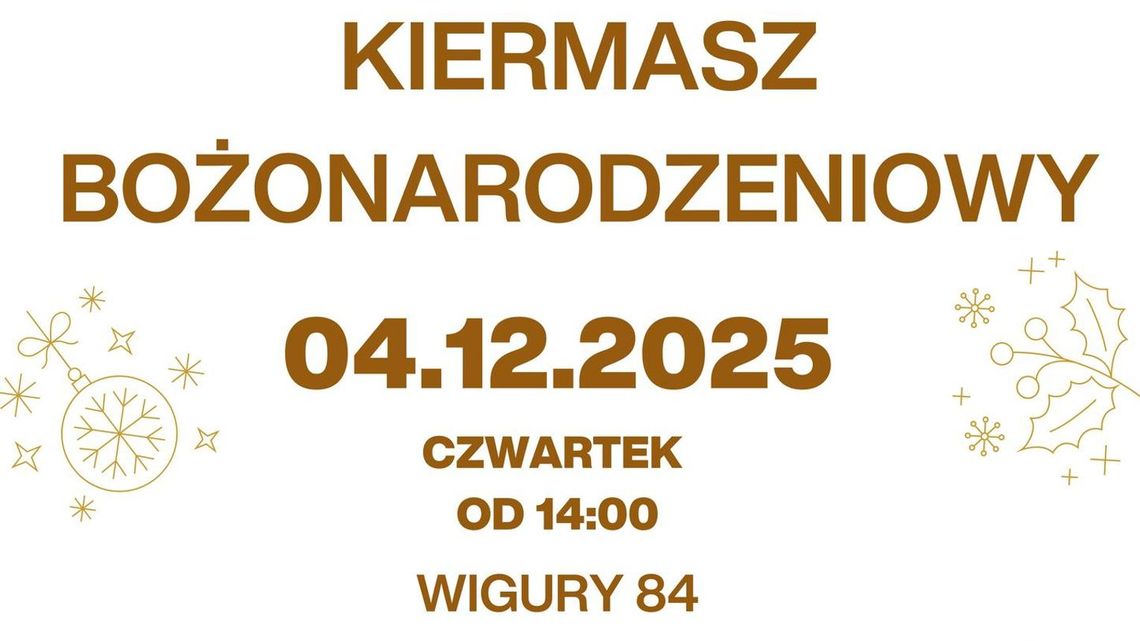 Tczewskie Koło PSONI zaprasza na świąteczny kiermasz. Dochód wesprze osoby z niepełnosprawnością intelektualną
