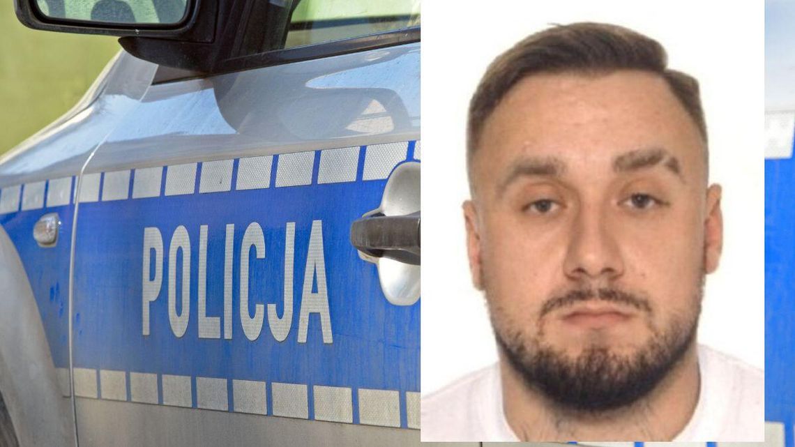 To on miał prowadzić auto i spowodować wypadek. Szuka go policja [WIDEO]