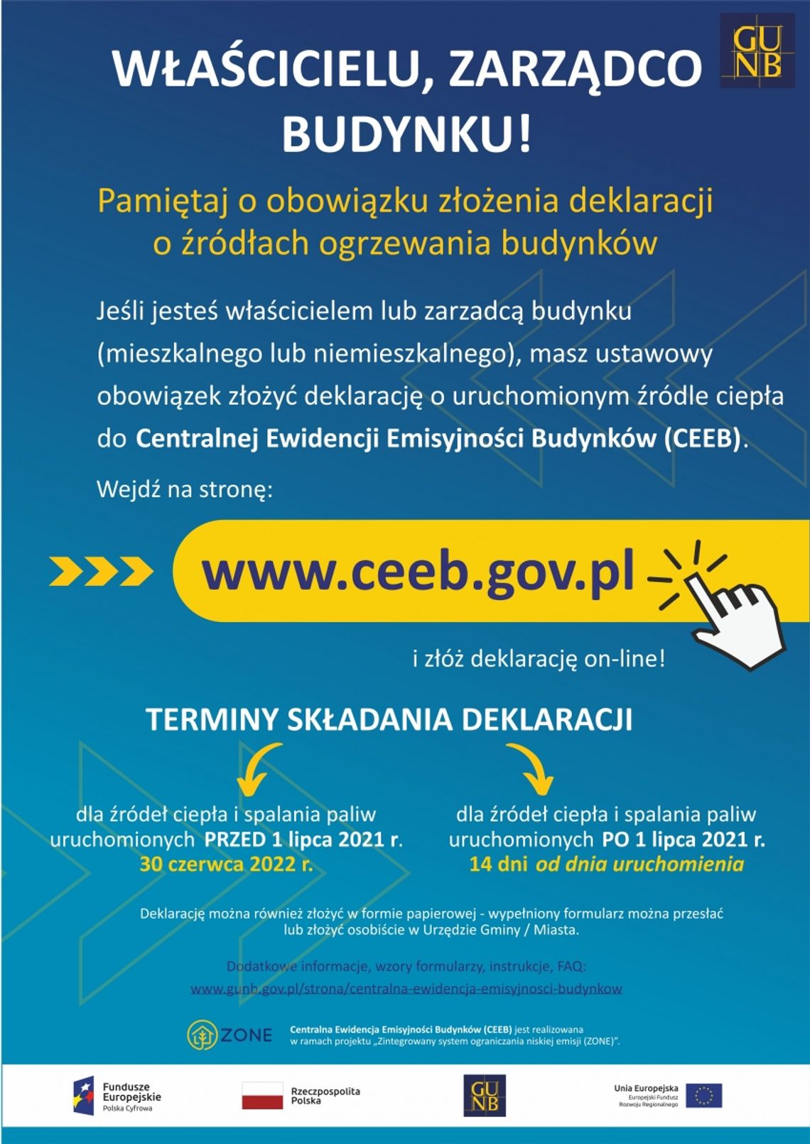To ostatni moment na złożenie deklaracji CEEB. Tczewscy urzędnicy pomogą, a nawet dojadą do interesanta
