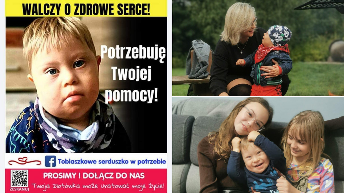 Tobiaszek z Kwidzyna potrzebuje pieniędzy na operację serca. Można mu pomóc i pobiec...w klapkach [ROZMOWA]