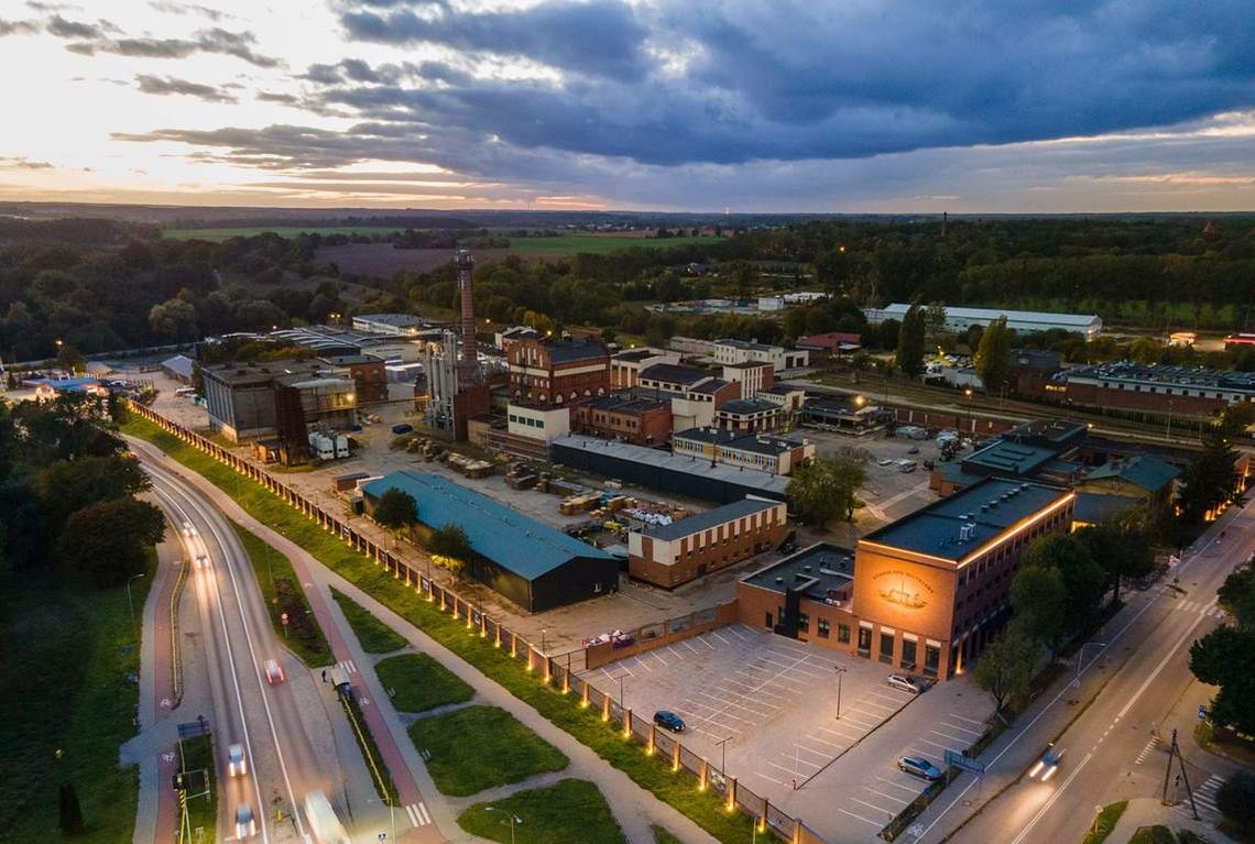 Trwa gruntowna rewitalizacji destylarni w Starogardzie Gdańskim