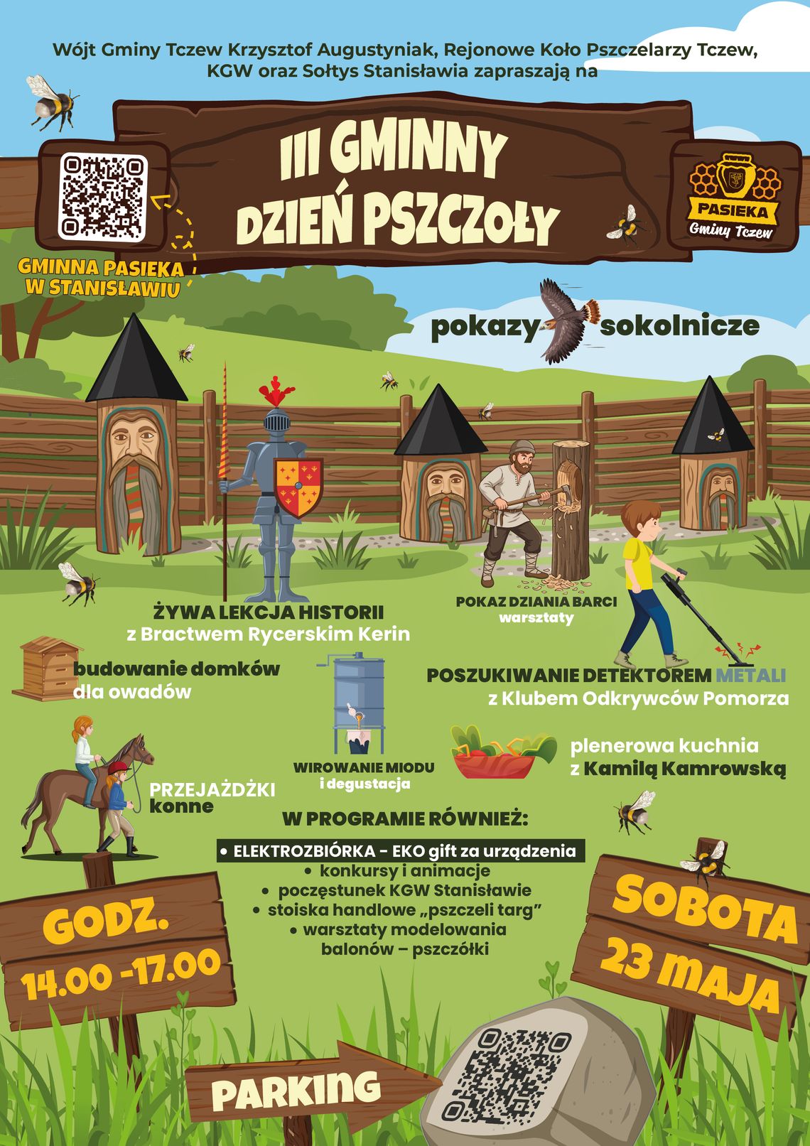 Trzeci Gminny Dzień Pszczoły w Stanisławiu już w najbliższą sobotę! Trzeci Gminny Dzień Pszczoły w Stanisławiu już w najbliższą sobotę!
