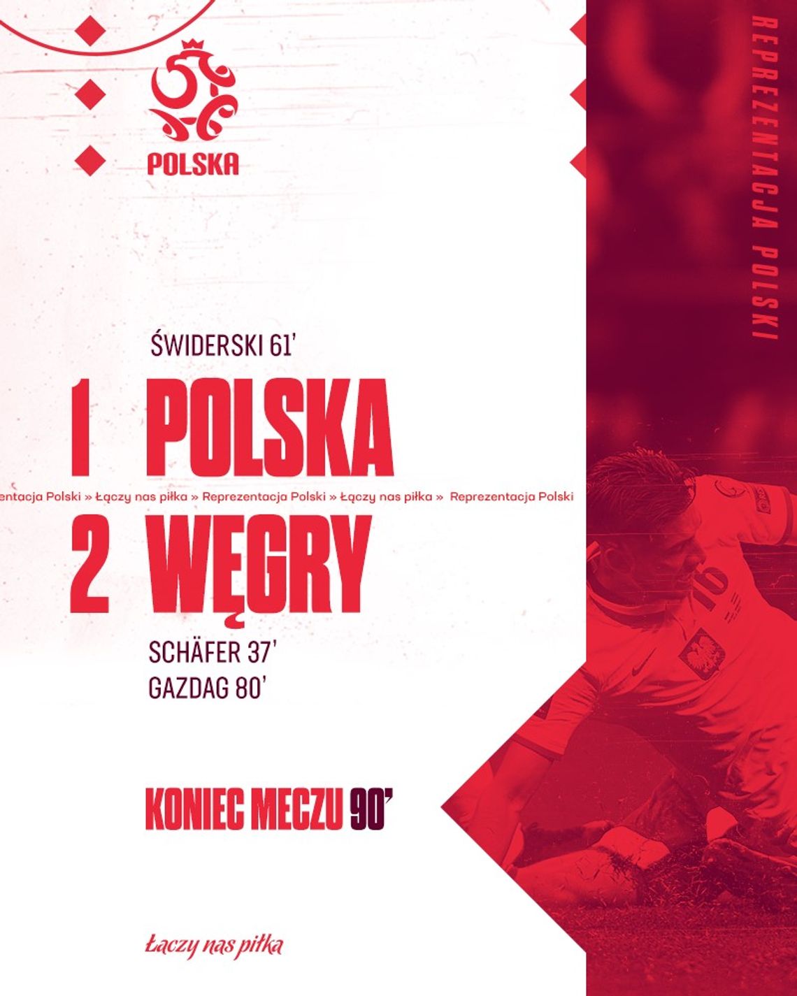 Trzecia porażka Polski na Stadionie Narodowym w historii