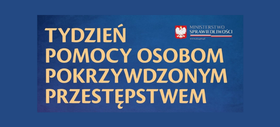 Tydzień Pomocy Osobom Pokrzywdzonym Przestępstwem. Mieszkańcy powiatu tczewskiego mogą liczyć na dodatkowe wsparcie policji
