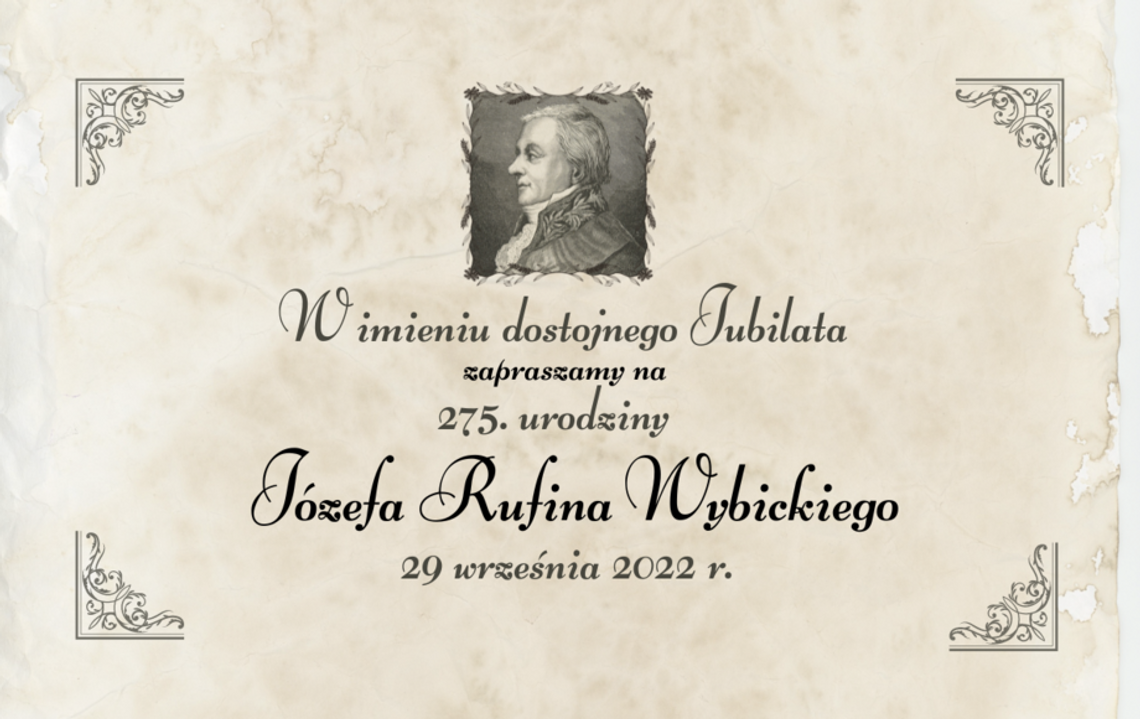 Urodziny Józefa Wybickiego w Subkowach [PROGRAM]