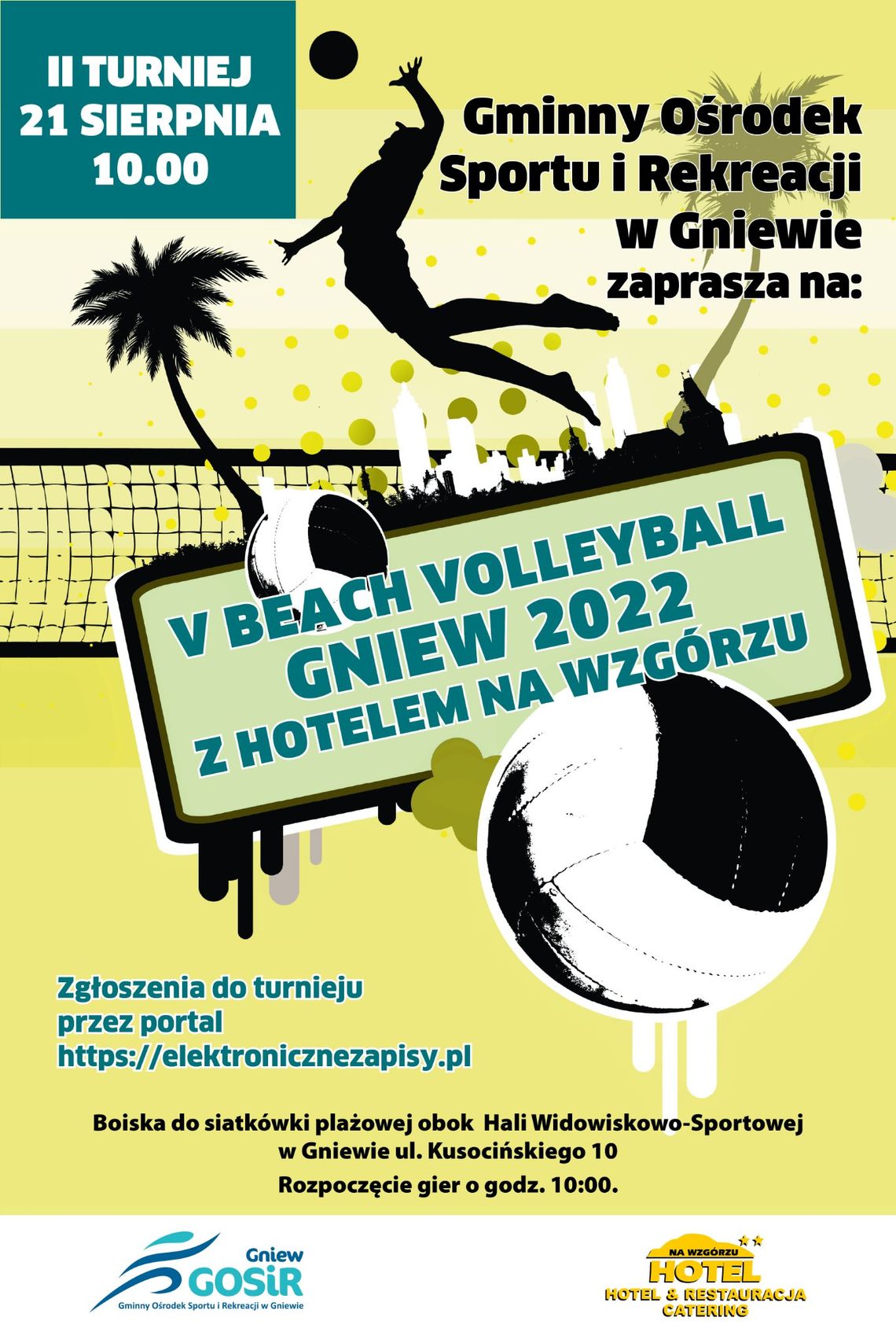 V Beach Volleyball Gniew odbędzie 21 sierpnia
