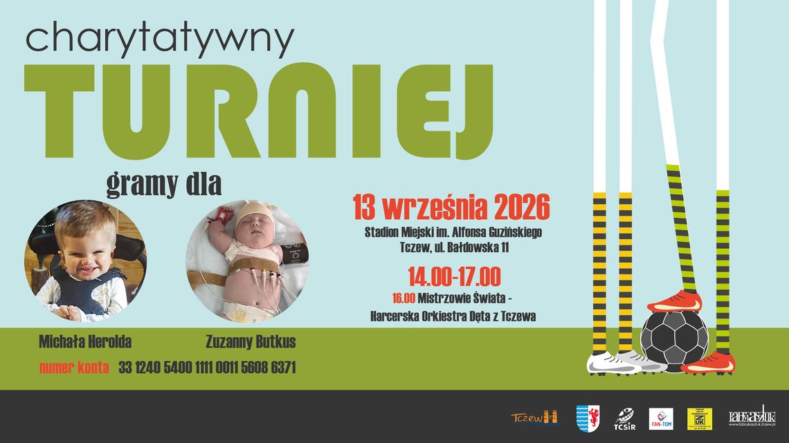 W Tczewie połączą sport z filantropią. Przed nami III edycja Turnieju Charytatywnego