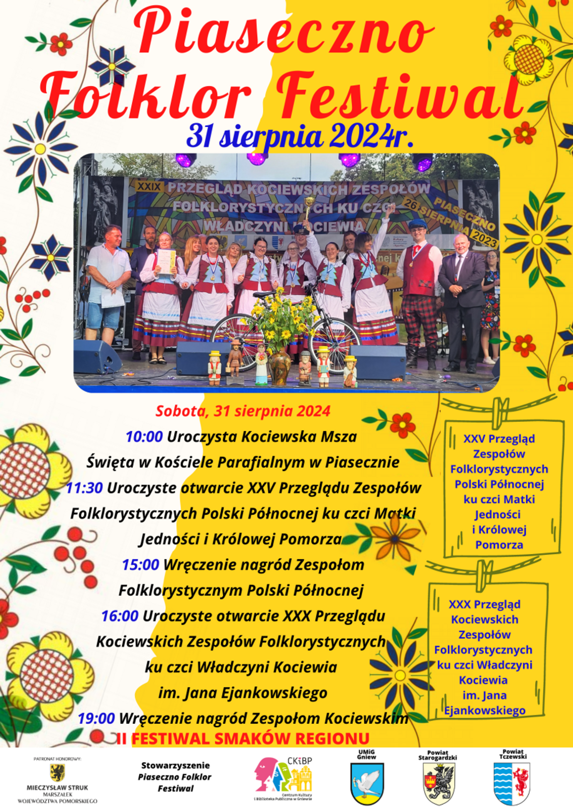 W tę sobotę kolejna edycja Piaseczno Folklor Festiwalu