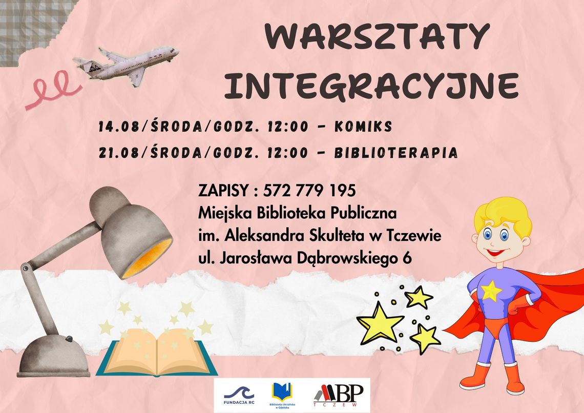 Warsztaty Integracyjne w tczewskiej bibliotece