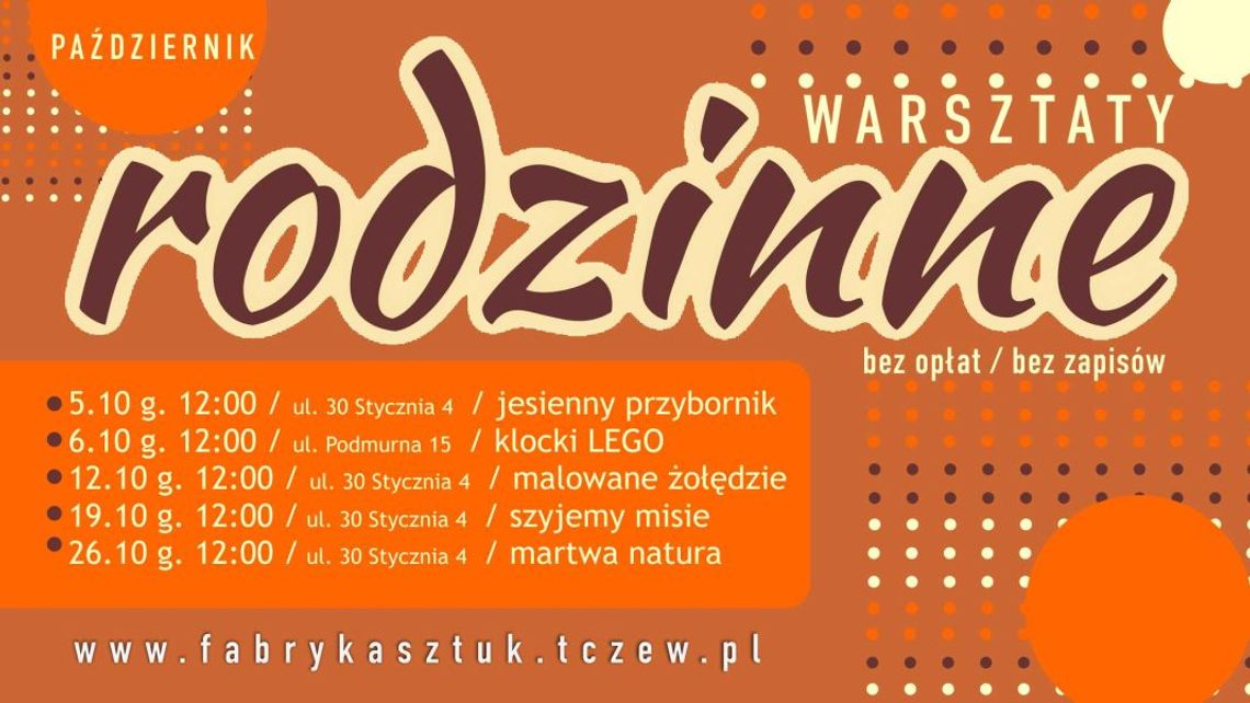 Warsztaty z martwej natury. Kreatywne spotkanie dla rodzin w Fabryce Sztuk