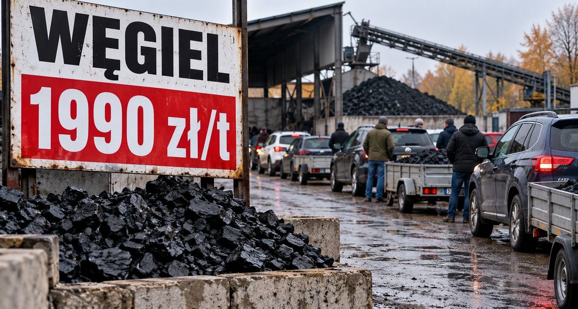 Węgiel znika przed zimą. Wracają kolejki. Tona kosztuje już 2000 zł Węgiel znika przed zimą. Wracają kolejki. Tona kosztuje już 2000 zł