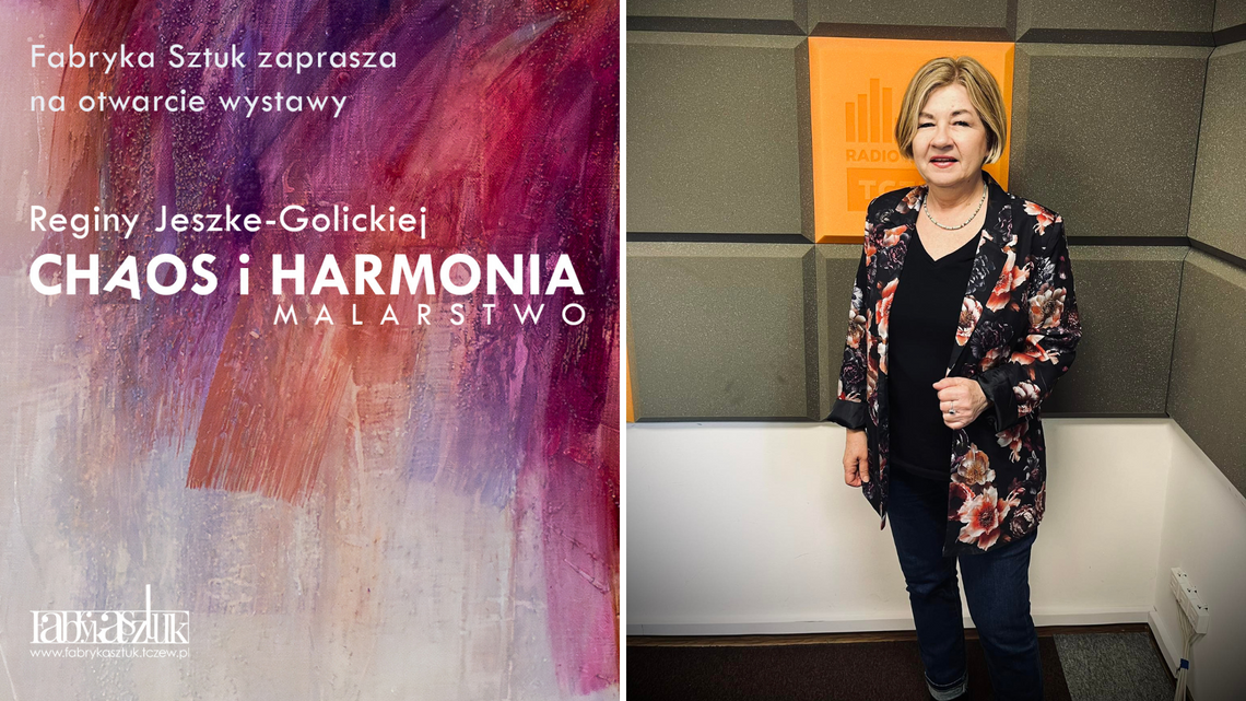 "Chaos i harmonia" - wernisaż wystawy malarstwa Reginy Jeszke-Golickiej [ROZMOWA]