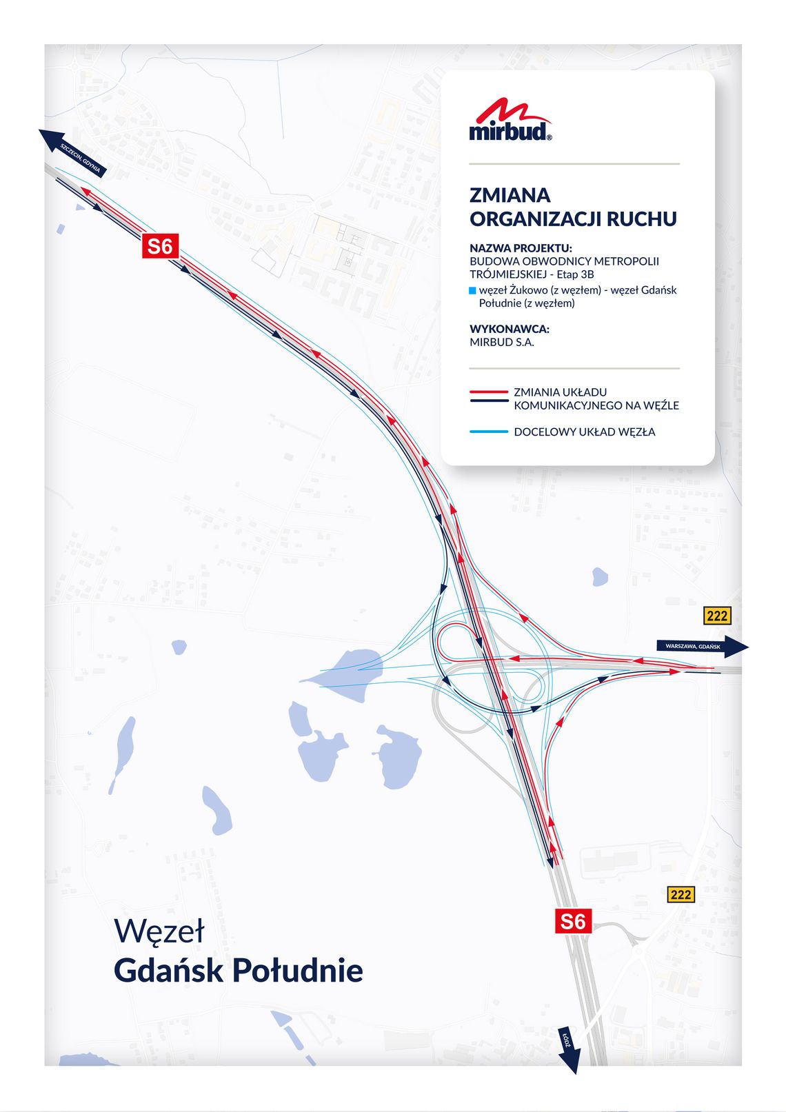 Węzeł Gdańsk Południe: koniec ronda - sprawdź zmiany organizacji ruchu