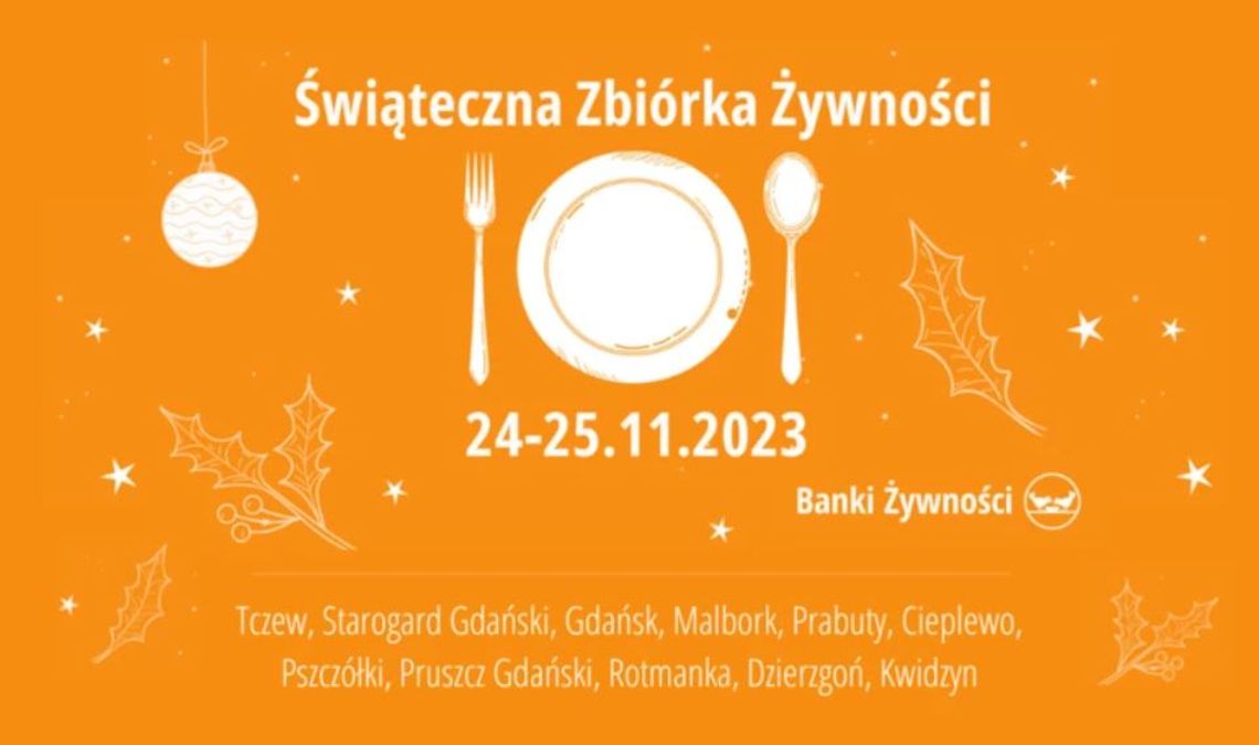 Wielka Świąteczna Zbiórka Żywności od 24 do 25 listopada