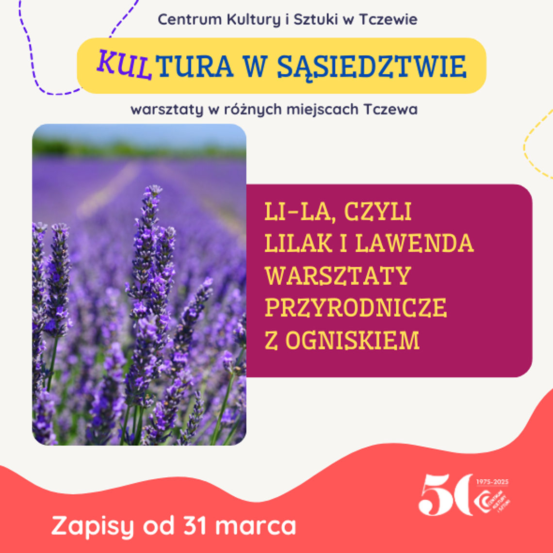 Wiosenna edycja Kultury w sąsiedztwie [NOWA DATA]