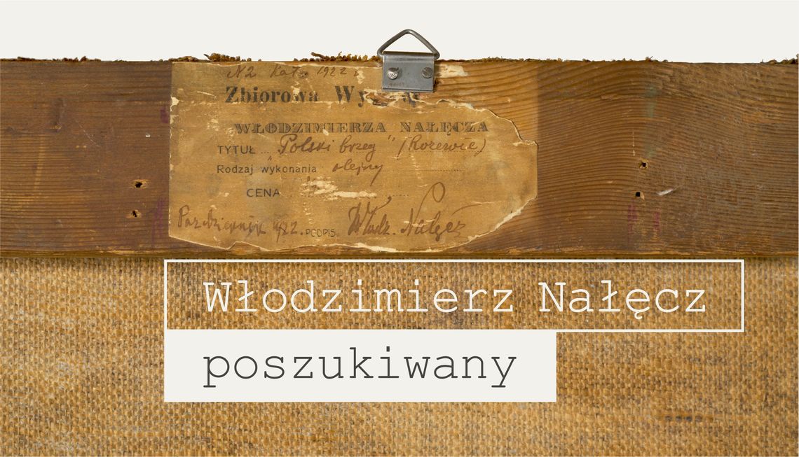 Włodzimierz Nałęcz poszukiwany! Narodowe Muzeum Morskie w Gdańsku poszukuje prac artysty