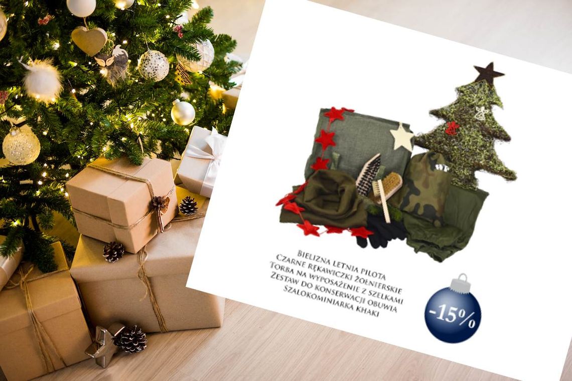 Wojsko sprzedaje świąteczne zestawy prezentowe