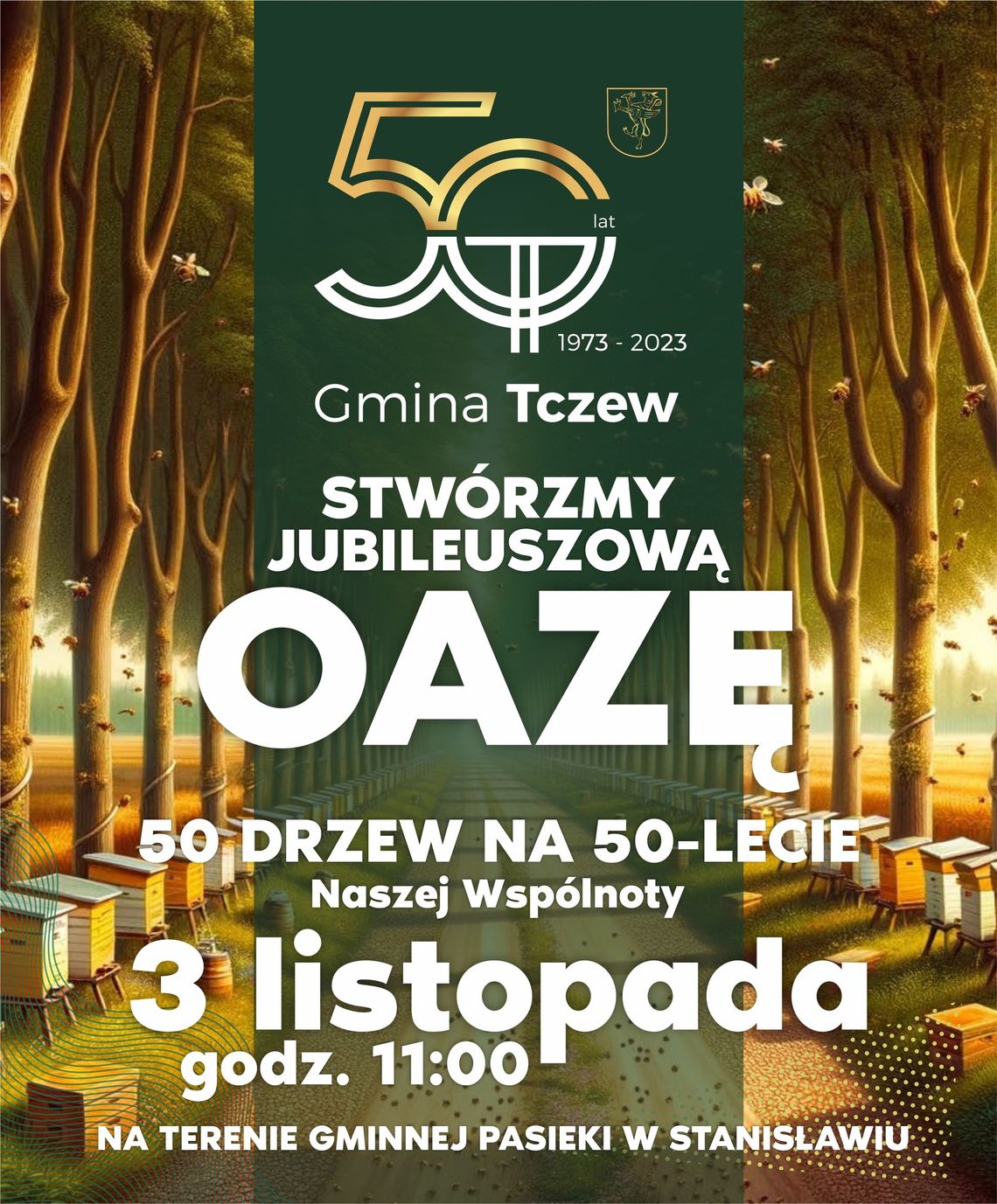 50 drzew na 50-lecie. Gmina stworzy jubileuszową oazę