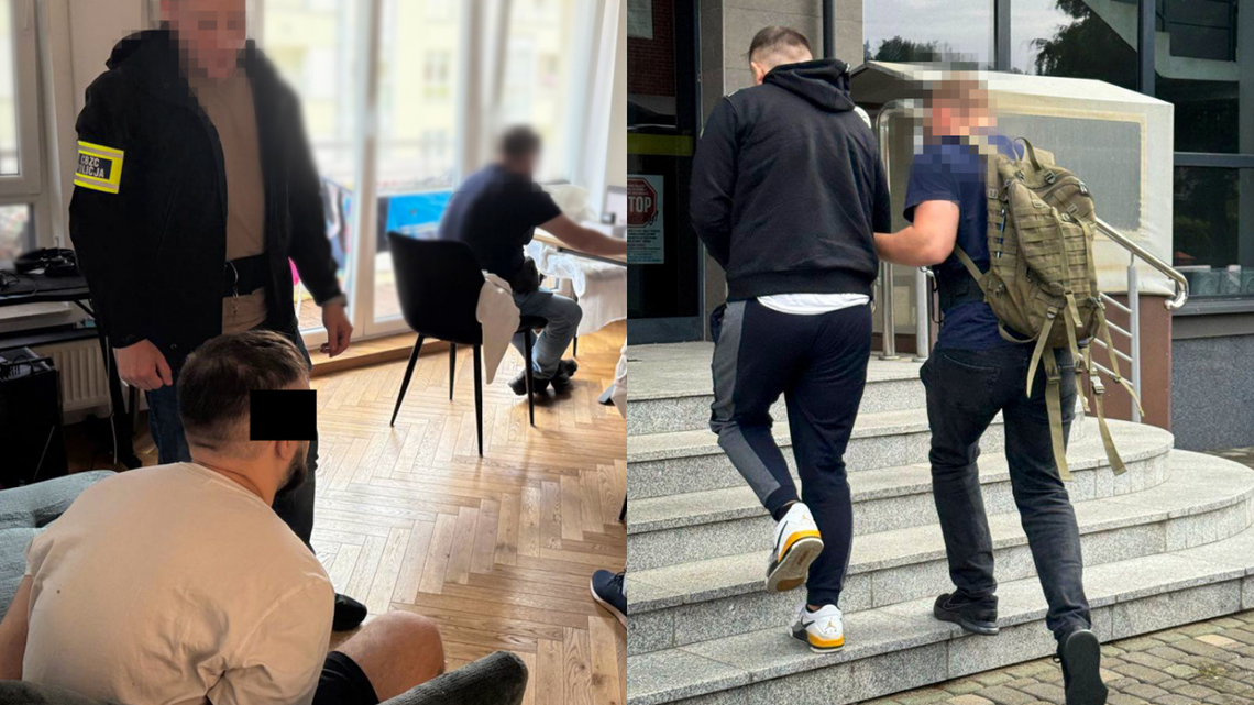 Wyłudzali kody BLIK. Zgarnęli miliony. Są już w rękach policji [FILM]