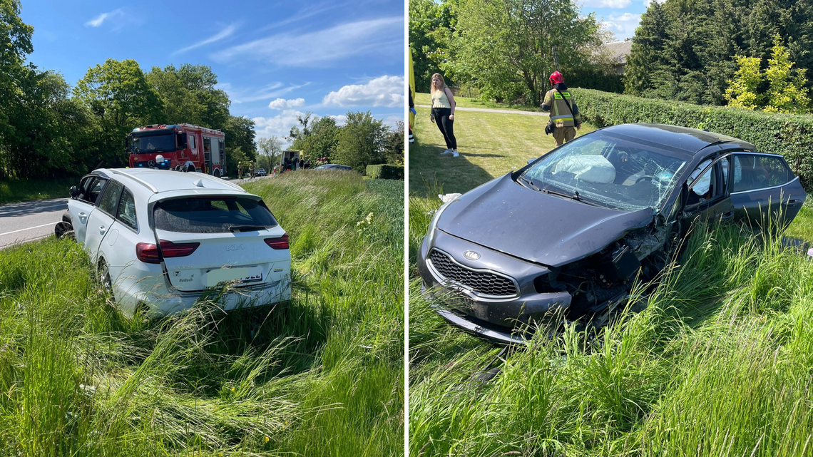 Cztery osoby trafiły do szpitala po wypadku w Czarlinie