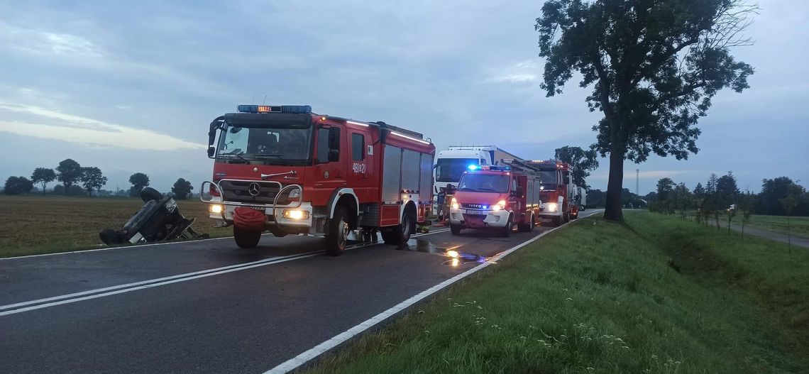 Wypadek na drodze krajowej nr 22 między Tczewem a Elblągiem