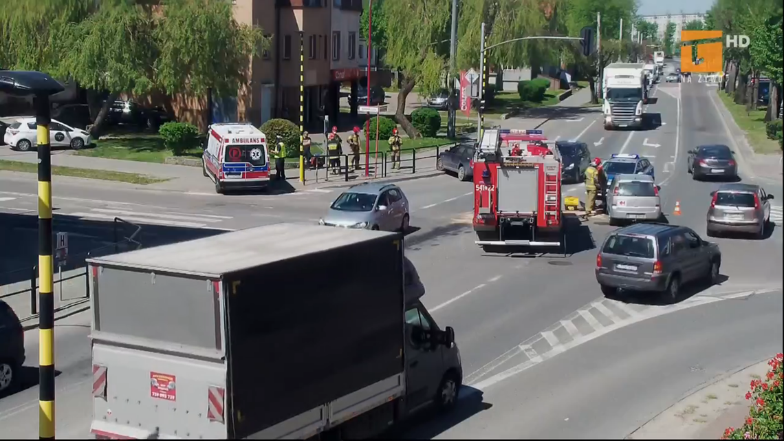 Wypadek na skrzyżowaniu Wojska Polskiego i Sobieskiego w Tczewie