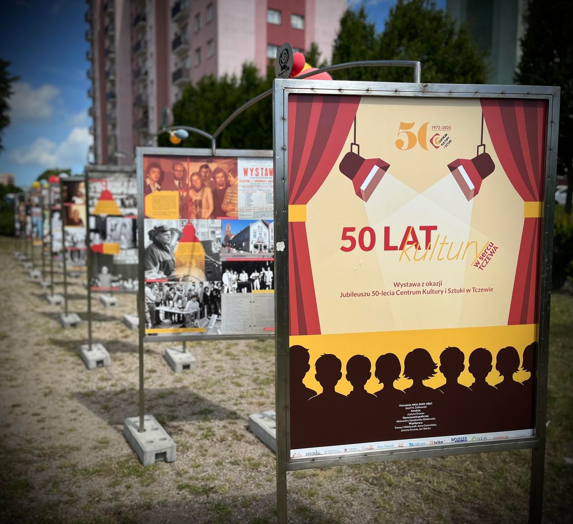 Pół wieku kultury w Tczewie. Powstała wystawa plenerowa o historii CKiS Pół wieku kultury w Tczewie. Powstała wystawa plenerowa o historii CKiS