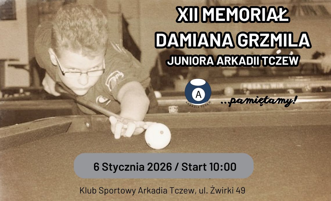 XII Memoriał Damiana Grzmila w Tczewie. Sport i pamięć w jednym wydarzeniu