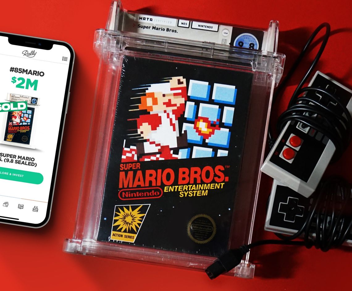 Zafoliowana gra Super Mario Bros. Najdrożej sprzedany tytuł w historii