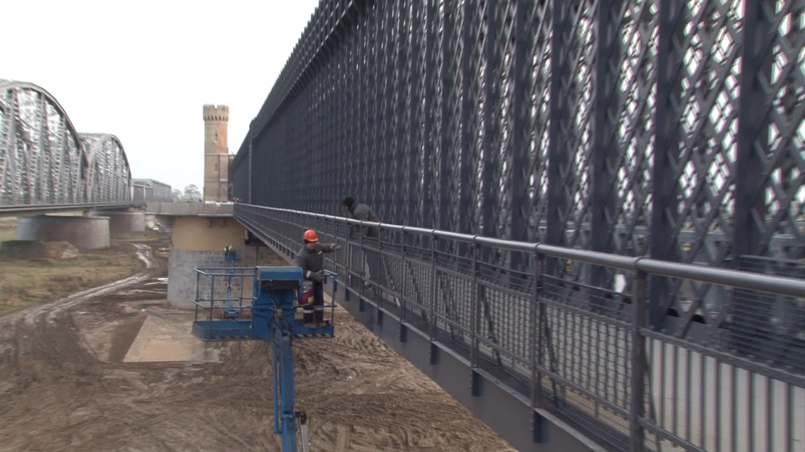 Zakończono remont zabytkowych przęseł Mostu Tczewskiego