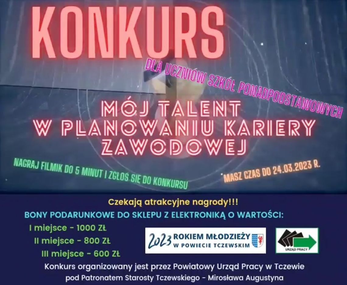 Zaprezentuj swój talent. Weź udział w konkursie Urzędu Pracy Zaprezentuj swój talent. Weź udział w konkursie Urzędu Pracy