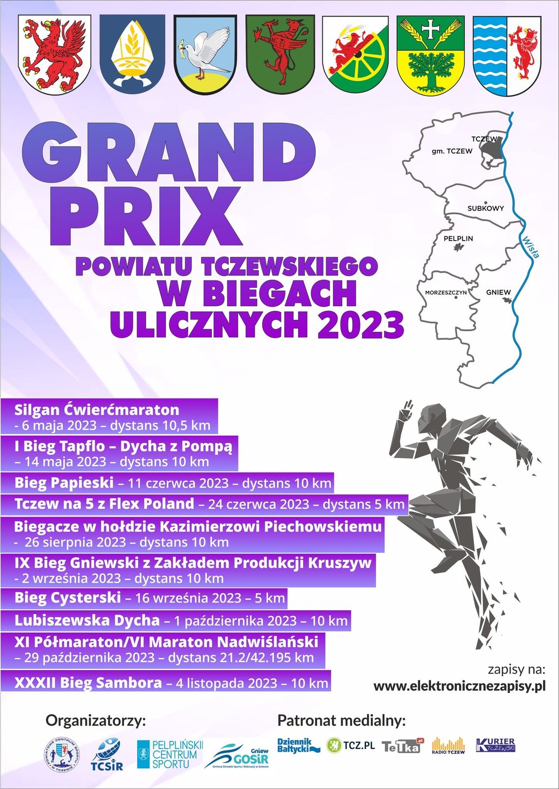 Zbliża się Grand Prix Powiatu Tczewskiego w biegach ulicznych