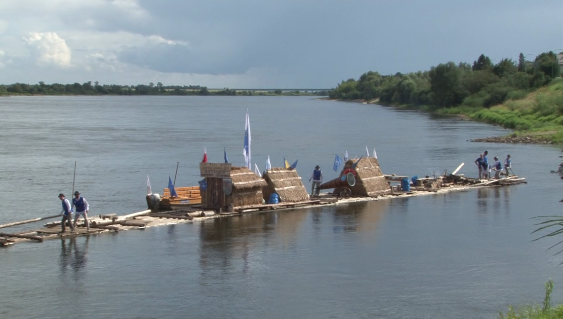 Ze śpiewem na ustach flisacy z Ulanowa dotarli do Tczewa