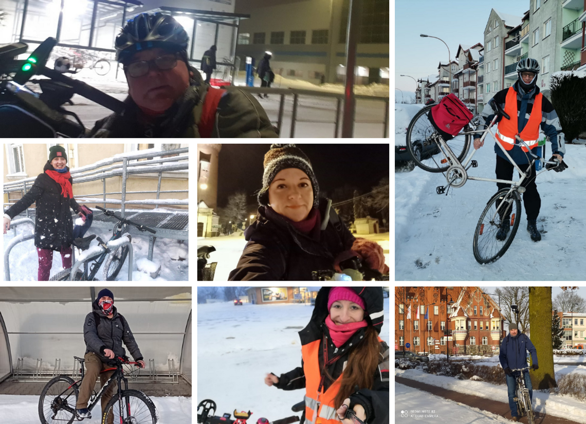 Zima rowerzystom z Tczewa niestraszna! 