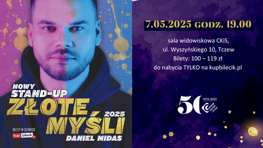 DANIEL MIDAS w programie „ZŁOTE MYŚLI” – stand-up