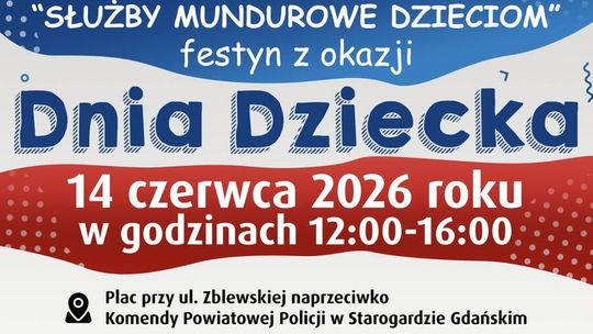Festyn Służb Mundurowych z okazji Dnia Dziecka w Starogardzie Gdańskim