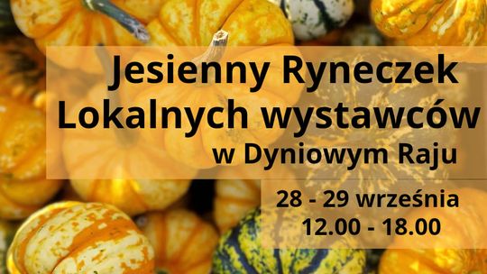 Jesienny ryneczek w Dyniowym Raju