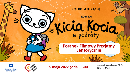 Kicia Kocia w podróży - Poranek Filmowy Przyjazny Sensorycznie