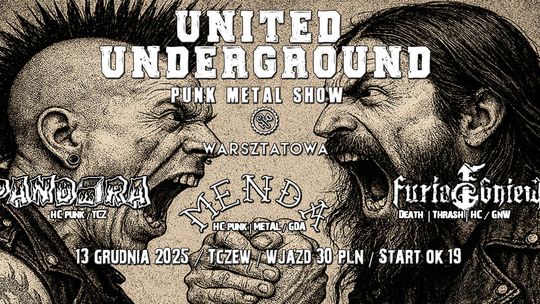 Koncert: Furia Gniew, Menda, Pandora Koncert: Furia Gniew, Menda, Pandora