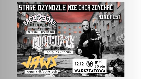 Koncert: Stare Dzyndzle Nie Chcą Zdychać Mini Fest Koncert: Stare Dzyndzle Nie Chcą Zdychać Mini Fest