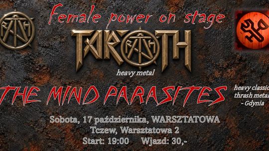 Koncert: TAROTH i The Mind Parasites