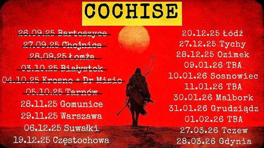 Koncert zespołu Cochise