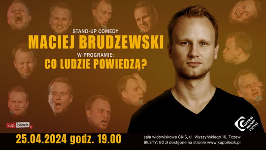 Maciej Brudzewski w programie "Co ludzie powiedzą?" - stand-up
