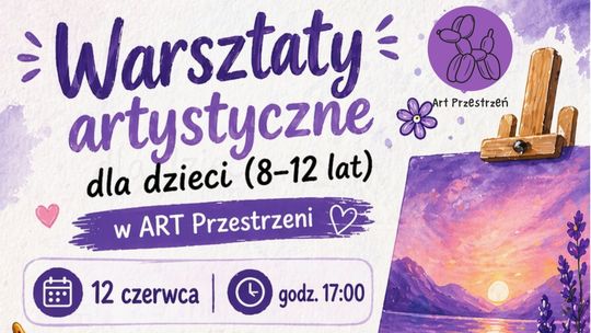 Malowanie na płótnie – warsztaty dla dzieci (8-12 lat)