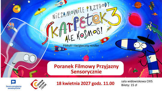 Niesamowite przygody skarpetek 3 - Poranek Filmowy Przyjazny Sensorycznie