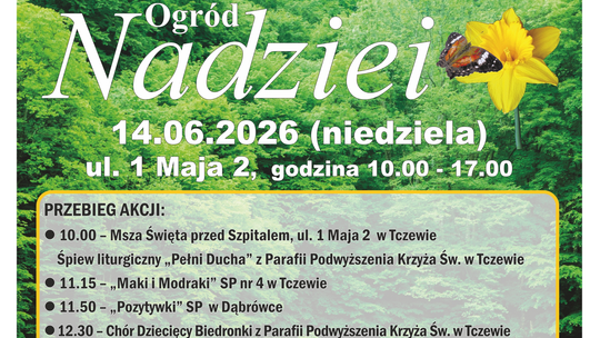 Ogród Nadziei 2026 – wspólnie dla tczewskiego hospicjum