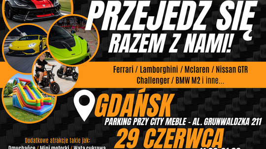 Piknik charytatywno-motoryzacyjny z Lamborghini, Ferrari, McLaren i innymi unikatowymi autami!